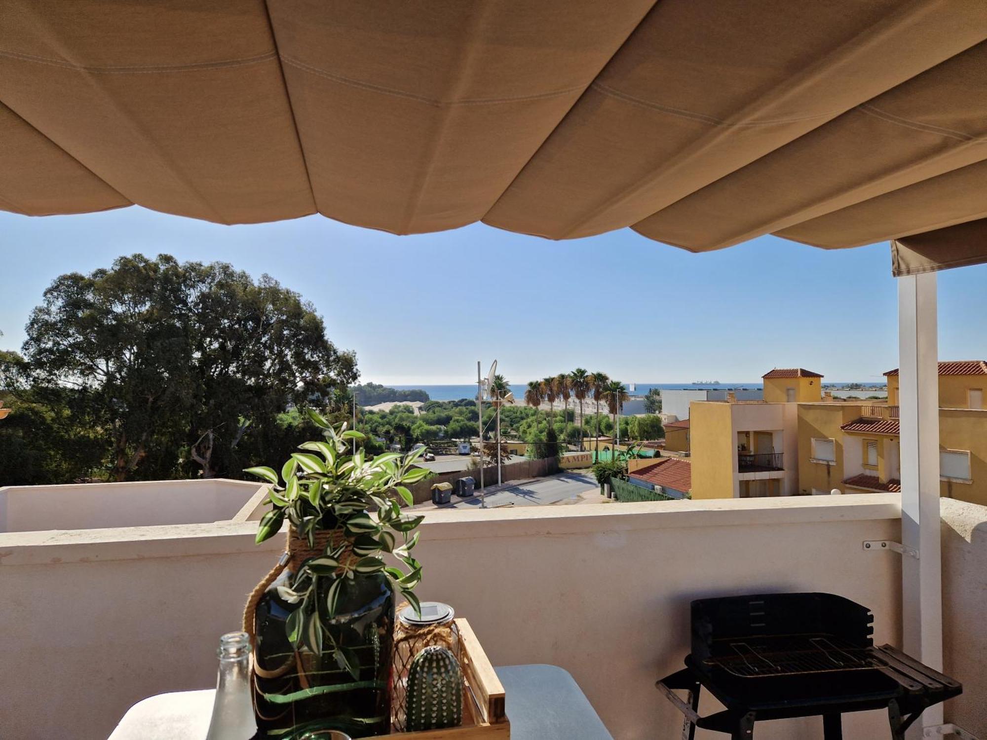 Апартаменты Sea View Куэвас-дель-Альмансора Экстерьер фото