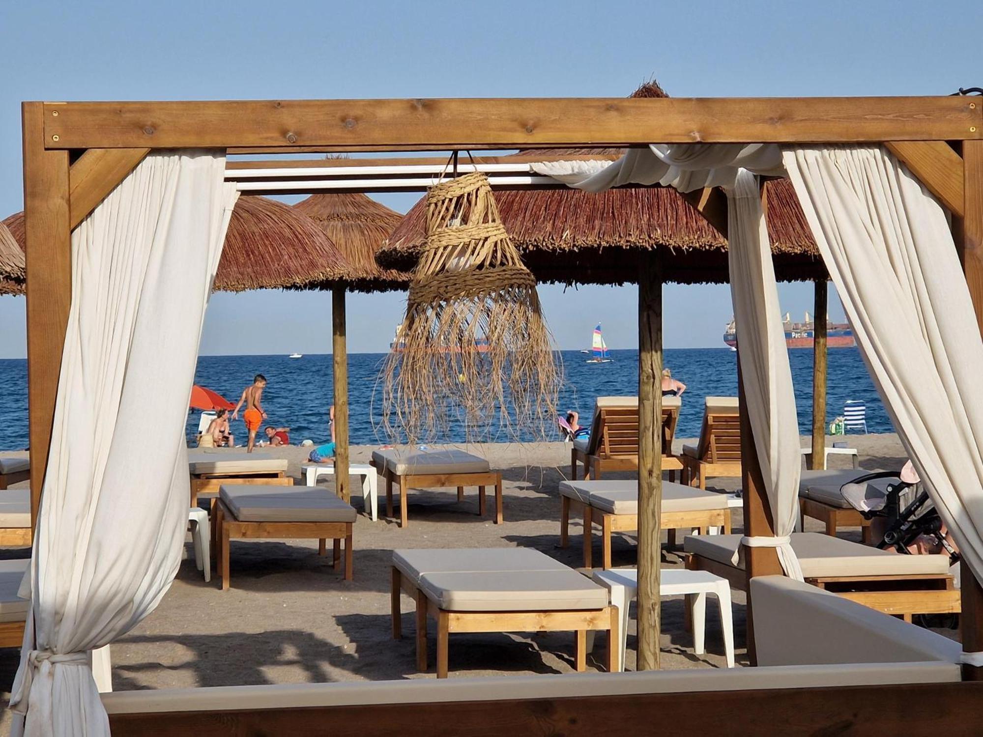 Апартаменты Sea View Куэвас-дель-Альмансора Экстерьер фото